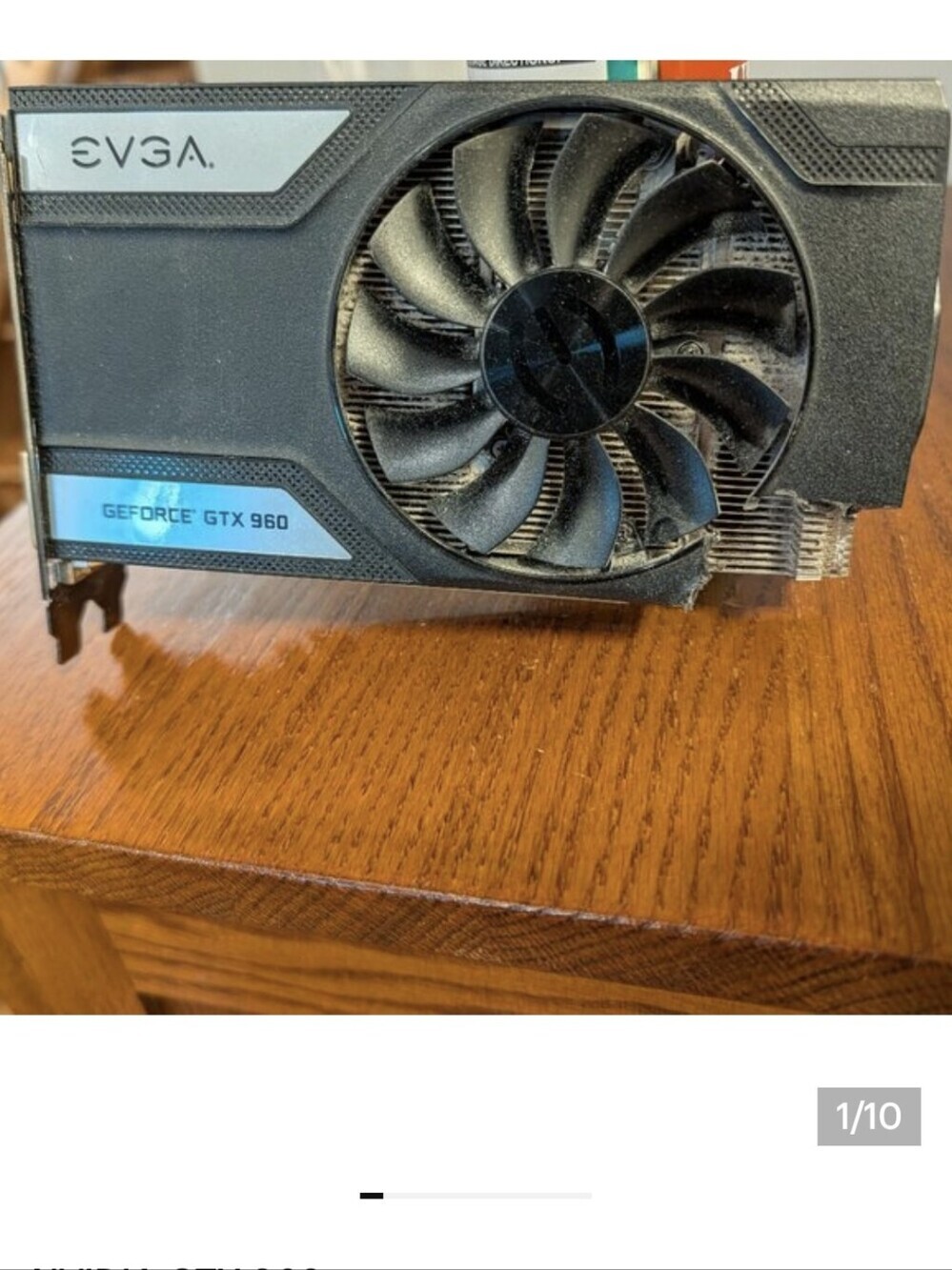 Video Card NVIDIA GeForce GTX 960B Brand	EVGA, PC Gaming, Computer Parts